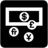 Currency Exchange Sign Clip Art